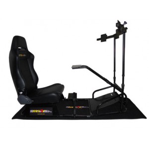 Aventador Home Racing Simulator with three Monitors Bracket